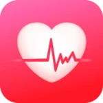 heart rate: heart rate monitor android application logo